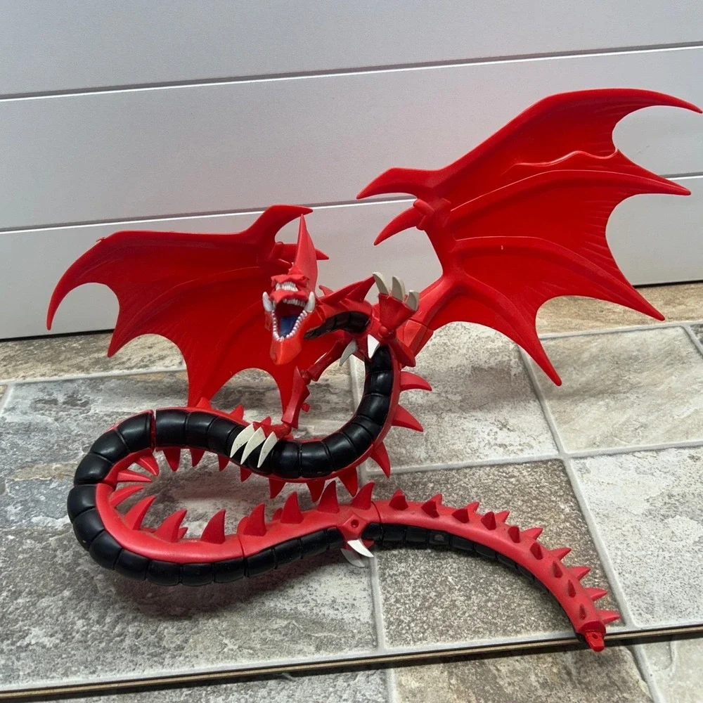 Mattel Yu-Gi-Oh Slifer the Sky Dragon Action Figure Red Egyptian God Toy
